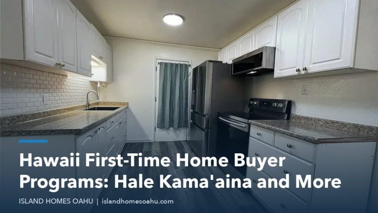 Updated kitchen in a Pearl City townhome on Oahu